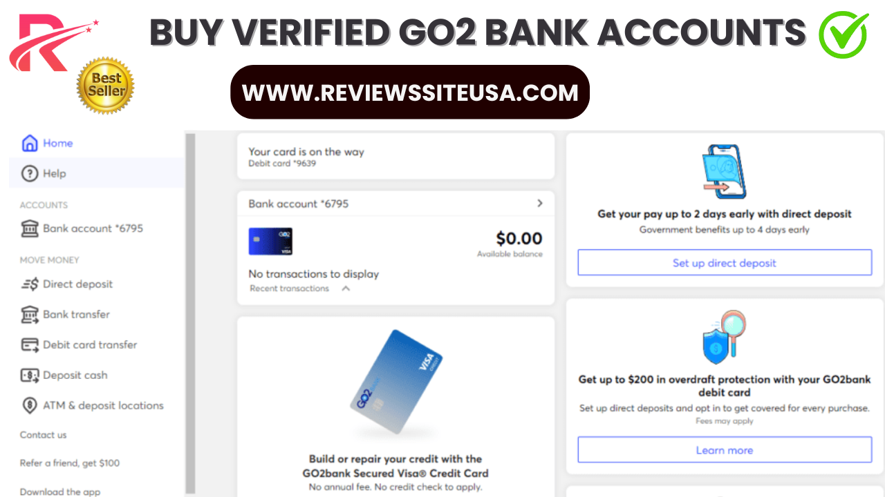 Buy Verified Go2 Bank Accounts
