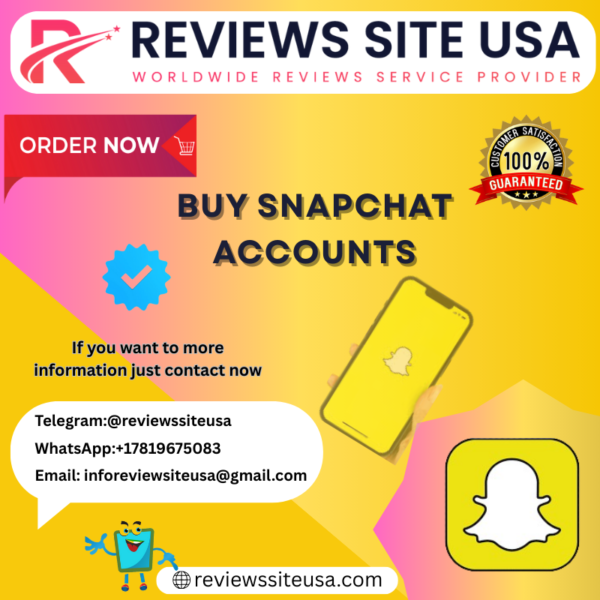 Buy Snapchat Accounts