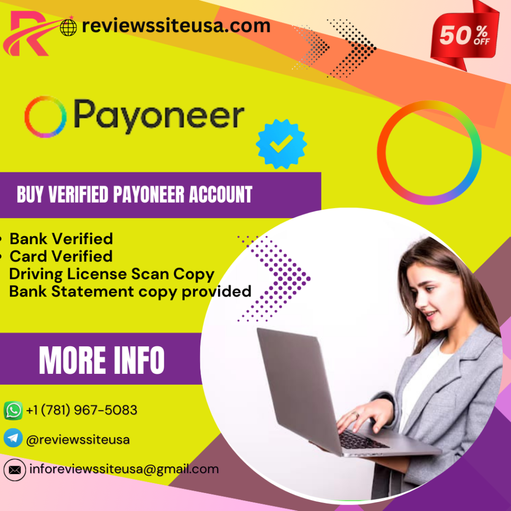 Buy Verified Payoneer Account