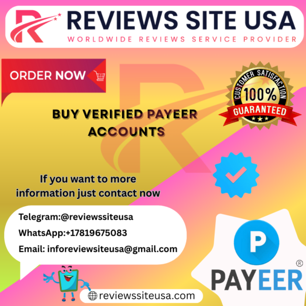 Buy Verified Payeer Accounts