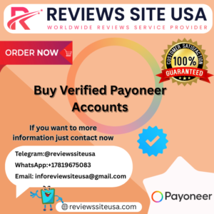 Buy Verified Payoneer Account
